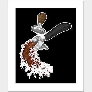 Coffee Grounds Posters and Art